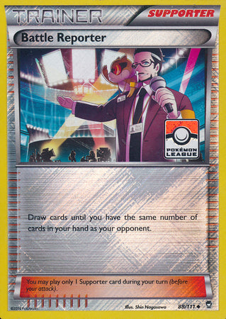 Battle Reporter 88/111 Furious Fists - Promo Reverse Holo Pokemon Card