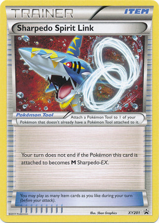 Sharpedo Spirit Link XY201 XY Black Star Promos - Promo Holo Pokemon Card
