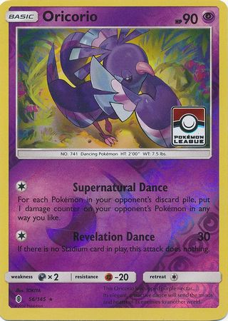 Oricorio 56/145 Guardians Rising - Promo Reverse Holo Pokemon Card