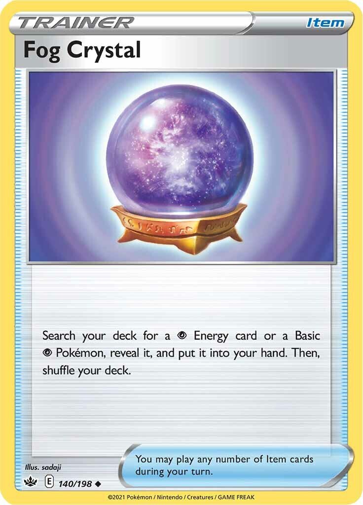 Fog Crystal 140/198 Chilling Reign - Uncommon Non-Holo Pokemon Card