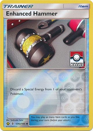 Enhanced Hammer 124a/145 Guardians Rising - Promo Reverse Holo Pokemon Card