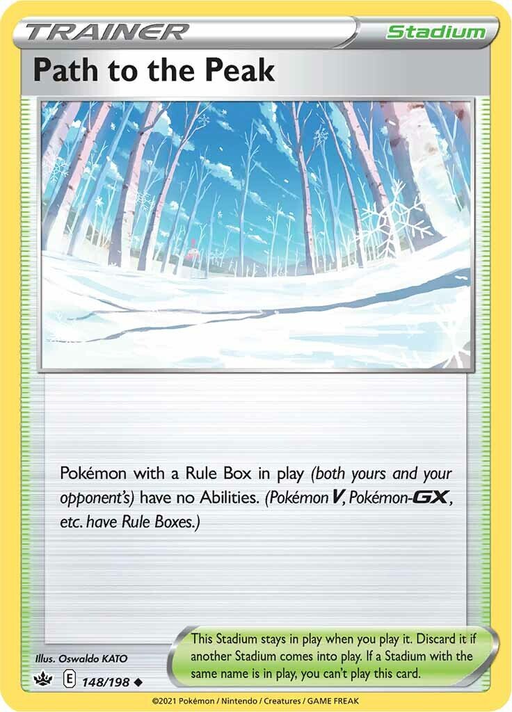 Path to the Peak 148/198 Chilling Reign - Uncommon Non-Holo Pokemon Card