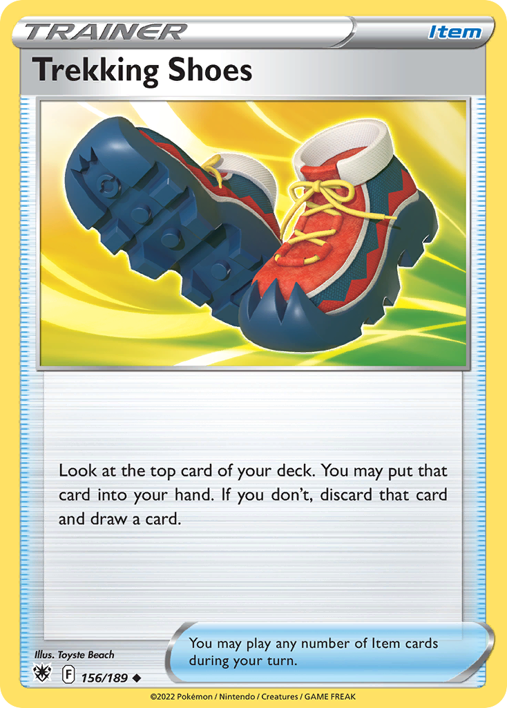 Trekking Shoes 156/189 Astral Radiance - Uncommon Non-Holo Pokemon Card