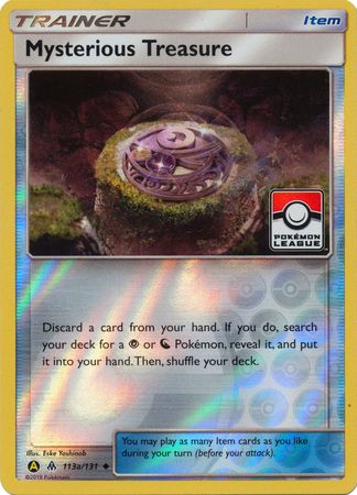 Mysterious Treasure 113a/131 Forbidden Light - Promo Reverse Holo Pokemon Card