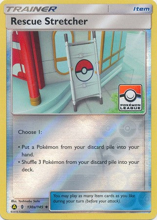 Rescue Stretcher 130a/145 Guardians Rising - Promo Reverse Holo Pokemon Card