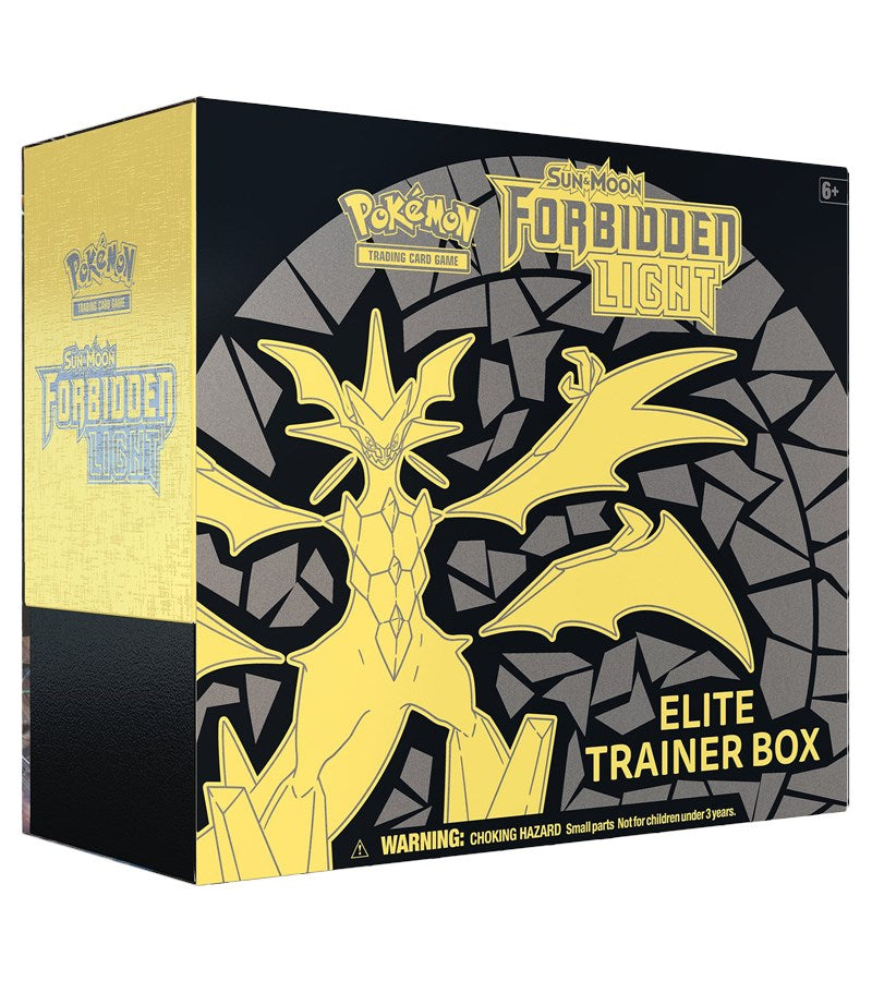 forbidden light pokemon booster box Forbidden Light Elite Trainer Box: Ultra Necrozma