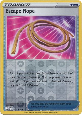 Escape Rope 125/163 Battle Styles - Uncommon Reverse Holo Pokemon Card