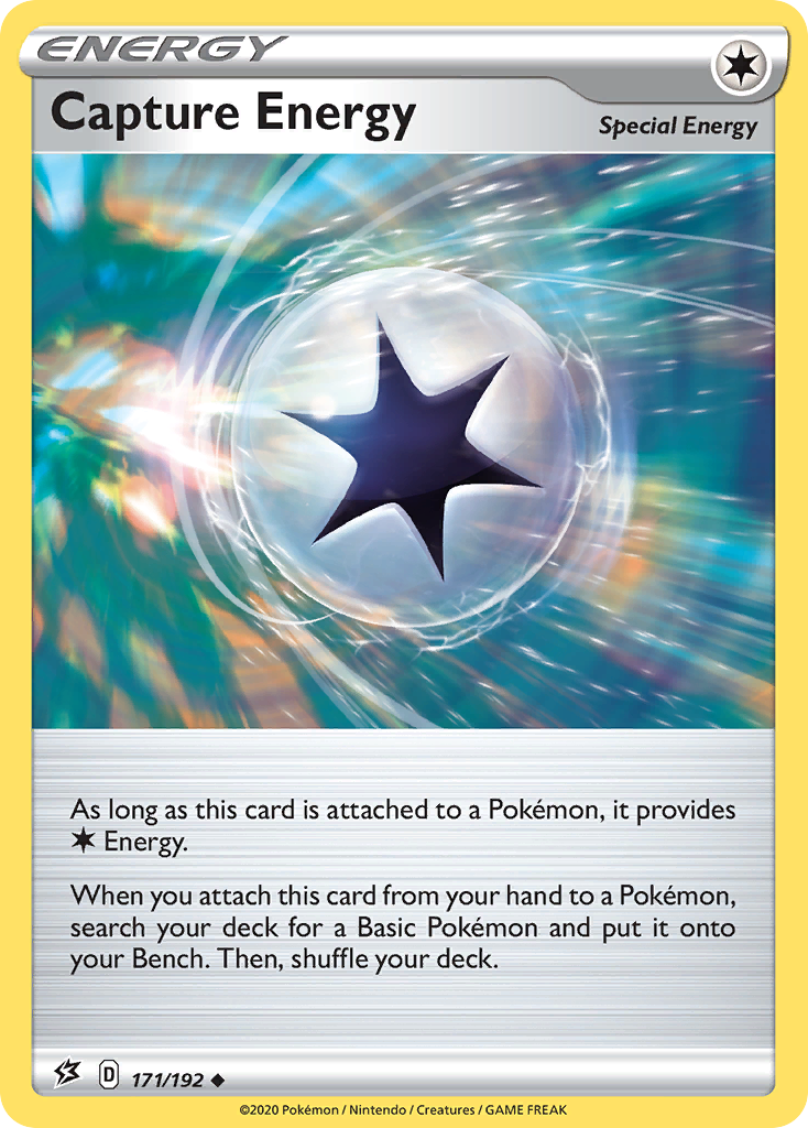 Capture Energy 171/192 Rebel Clash - Uncommon Non-Holo Pokemon Card