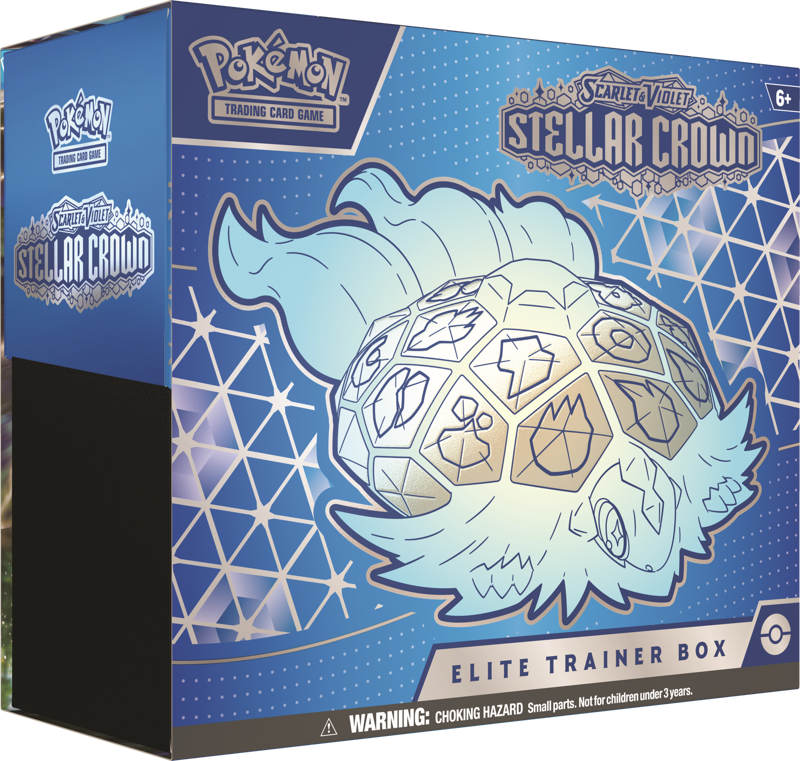 Stellar Crown Elite Trainer Box: Terapagos - ETB Pokemon Live Online Code