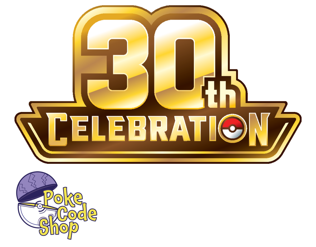 30th Celebration Anniversary Booster Pack - Pokemon Live Online Code