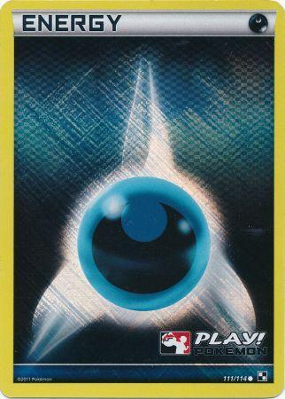 Darkness Energy 111/114 Black & White - Promo Reverse Holo Pokemon Card