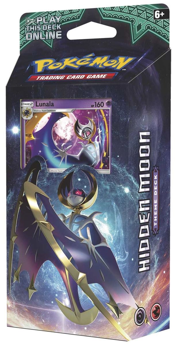Hidden Moon Lunala Guardians Rising Theme Deck