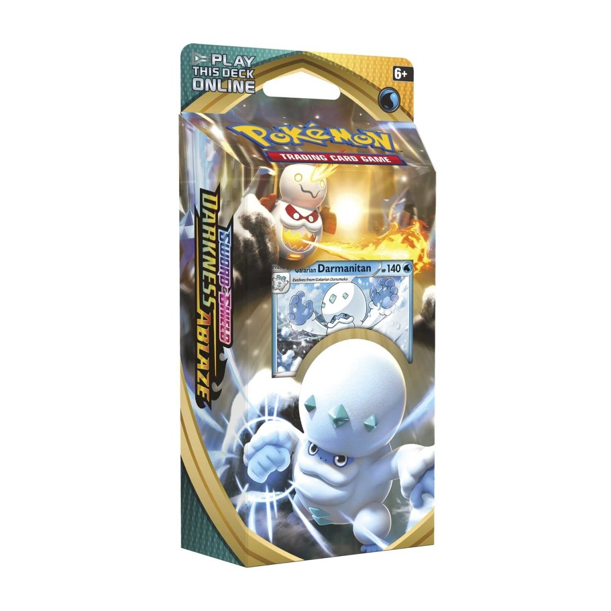 Galarian Darmanitan Theme Deck Darkness Ablaze