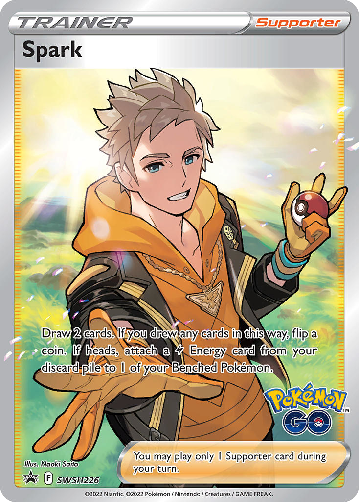 Spark SWSH226 Sword & Shield Black Star Promos - Promo Holo Pokemon Card