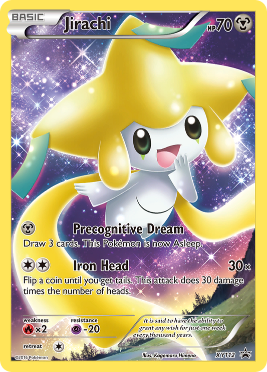 Jirachi XY112 XY Black Star Promos - Promo Holo Pokemon Card