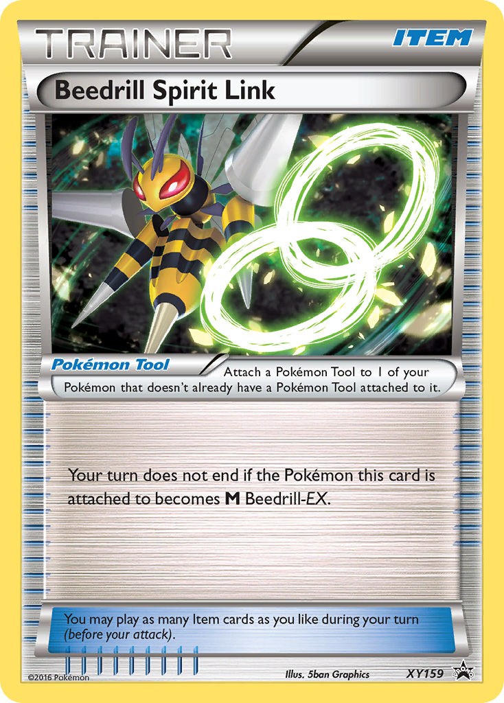 Beedrill Spirit Link XY159 XY Black Star Promos - Promo Holo Pokemon Card