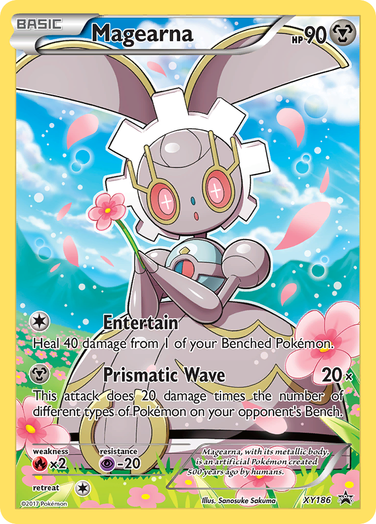 Magearna XY186 XY Black Star Promos - Promo Holo Pokemon Card