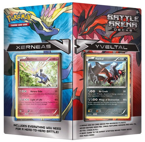 Battle Arena Decks Xerneas Vs Yveltal