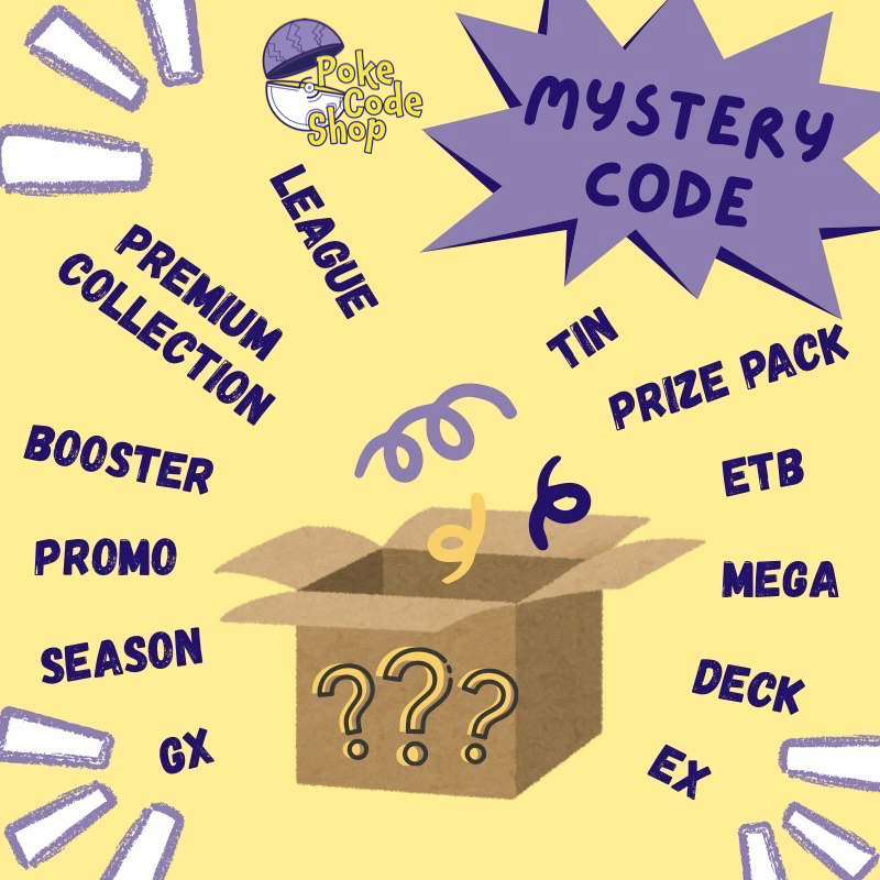 Mystery Code - Pokemon Live Online Code