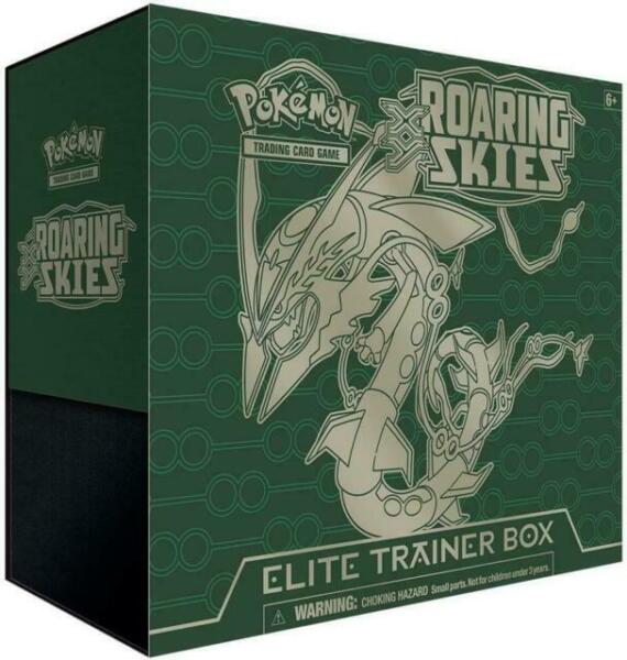 XY Roaring Skies Elite Trainer Box Mega Rayquaza Card Sleeves