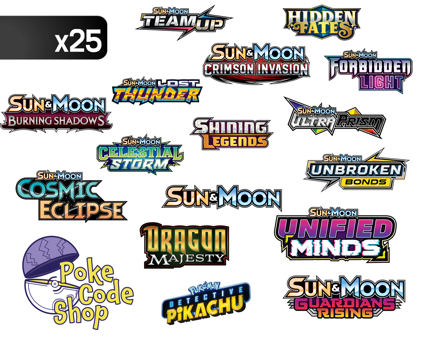 Sun & Moon Series Booster Mix