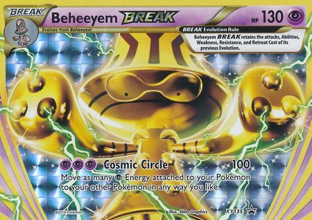 Beheeyem BREAK XY135 XY Black Star Promos - Promo Holo Pokemon Card