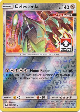 Celesteela 100/168 Celestial Storm - Promo Reverse Holo Pokemon Card