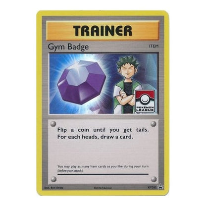 Gym Badge (Brock) XY203 XY Black Star Promos - Promo Holo Pokemon Card