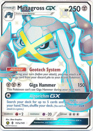 Metagross GX 157a/145 Guardians Rising - Promo Holo Pokemon Card