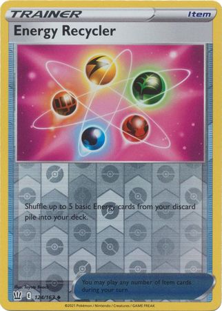 Energy Recycler 124/163 Battle Styles - Uncommon Reverse Holo Pokemon Card