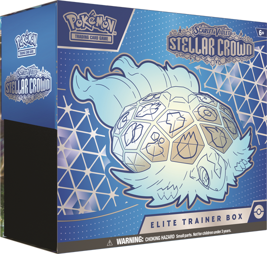Stellar Crown Elite Trainer Box: Terapagos - ETB Pokemon Live Online Code