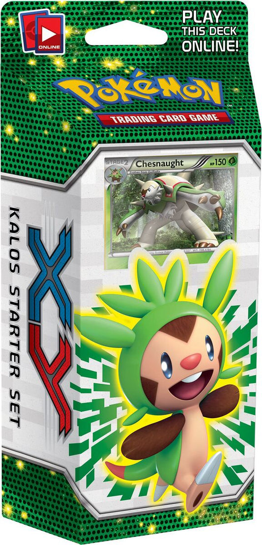 Trainer Challenge Chespin Deck XY Kalos Starter Set