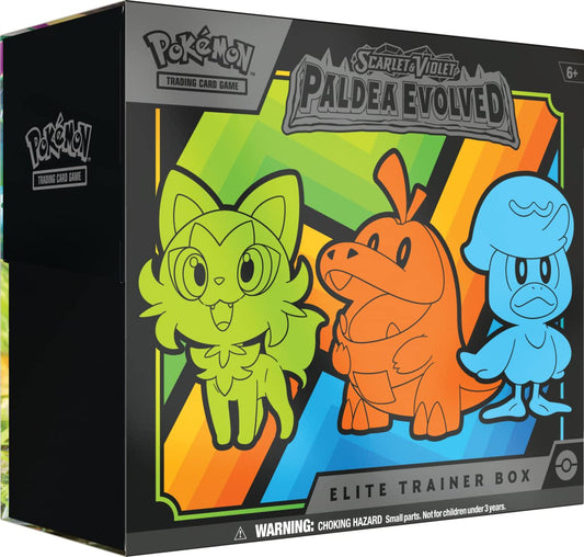 Scarlet Violetpaldea Evolved Elite Trainer Box