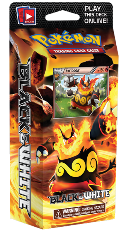 Red Frenzy Emboar Theme Deck Bw