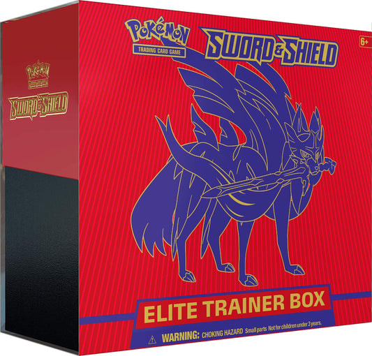 Sword Shield Elite Trainer Box Zacian