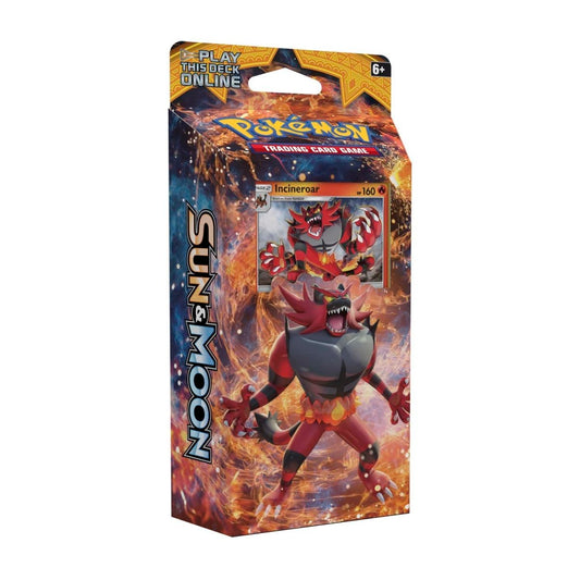 Roaring Heat Incineroar Theme Deck Sun Moon