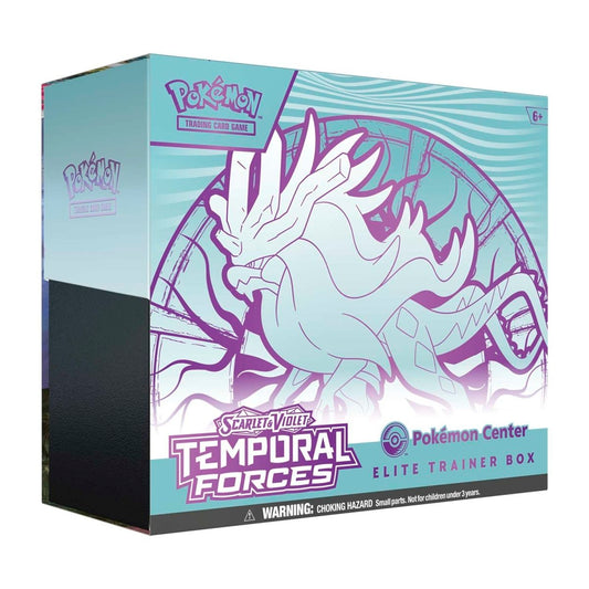 Temporal Forces Pokemon Center Elite Trainer Box Walking Wake