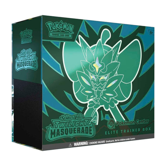 Twilight Masquerade Pokemon Center Elite Trainer Box Teal Mask Ogerpon