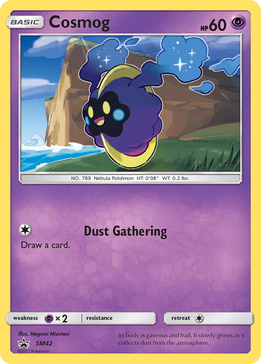 Cosmog SM42 SM Black Star Promos - Promo Holo Pokemon Card