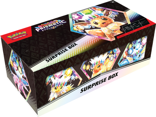 Prismatic Evolutions Surprise Box - Pokemon Live Online Code