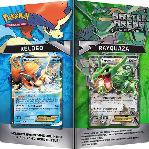 Battle Arena Decks Rayquaza Vs Keldeo 