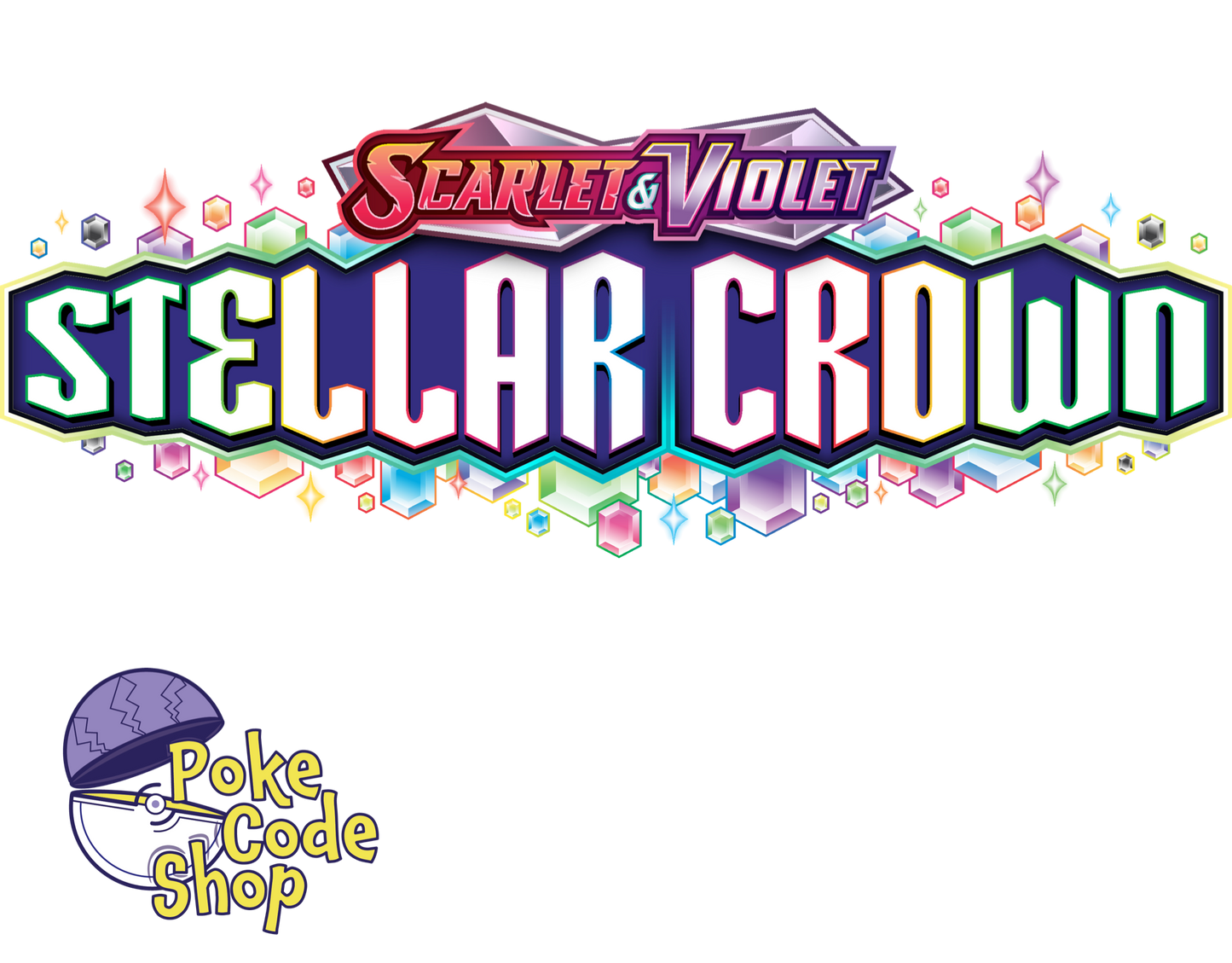 Stellar Crown Booster Pack - Pokemon Live Online Code