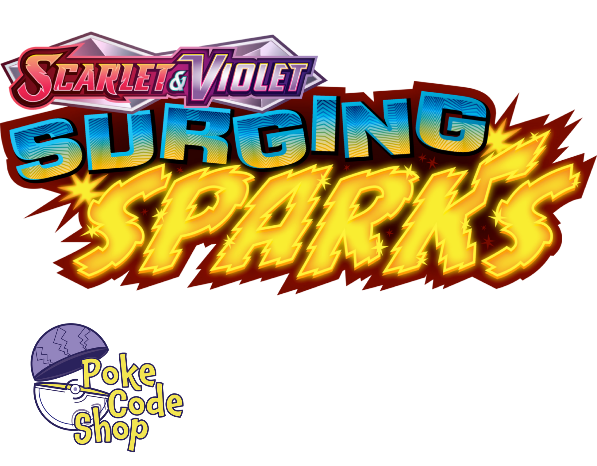 Surging Sparks Booster Pack - Pokemon Live Online Code Poke Code Shop Surging Sparks Booster Pack - Pokemon Live Online Code Poke Code Shop
