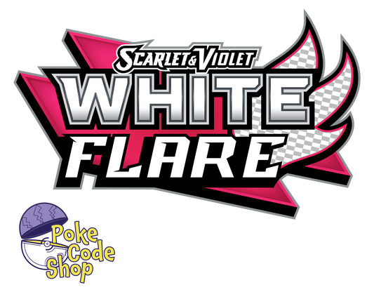 White Flare Booster Pack - Pokemon Live Online Code